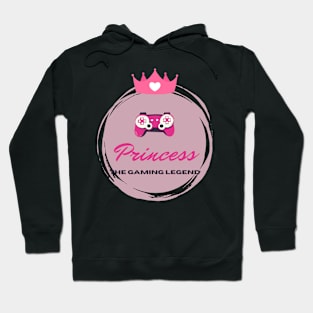 Princess girl gamer Hoodie